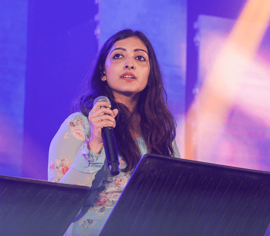 Sharanya Srinivas - Versatile Playback Singer performing at Sangamam 2025 New Zealand Tour